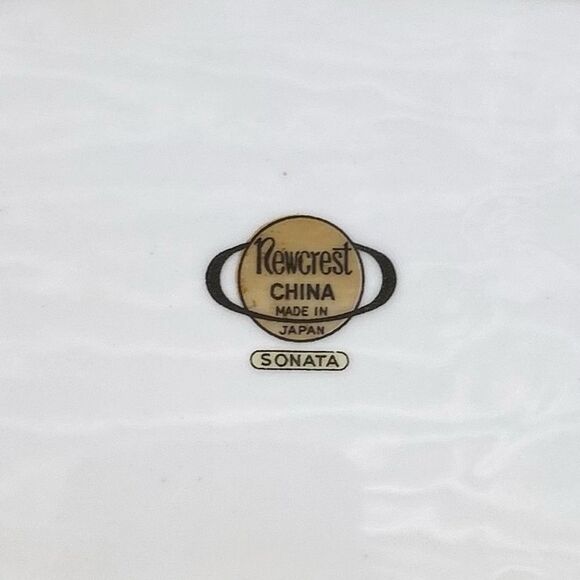 Rewcrest Oval Floral Vintage Collectible Kitchen Serving Oval Dish Plate Bowl - Picture 7 of 7